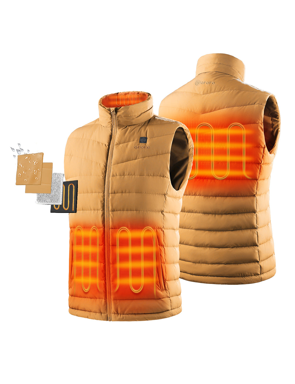 Doudoune Légère Chauffante Sans Manches pour Homme, Thumbnail 22