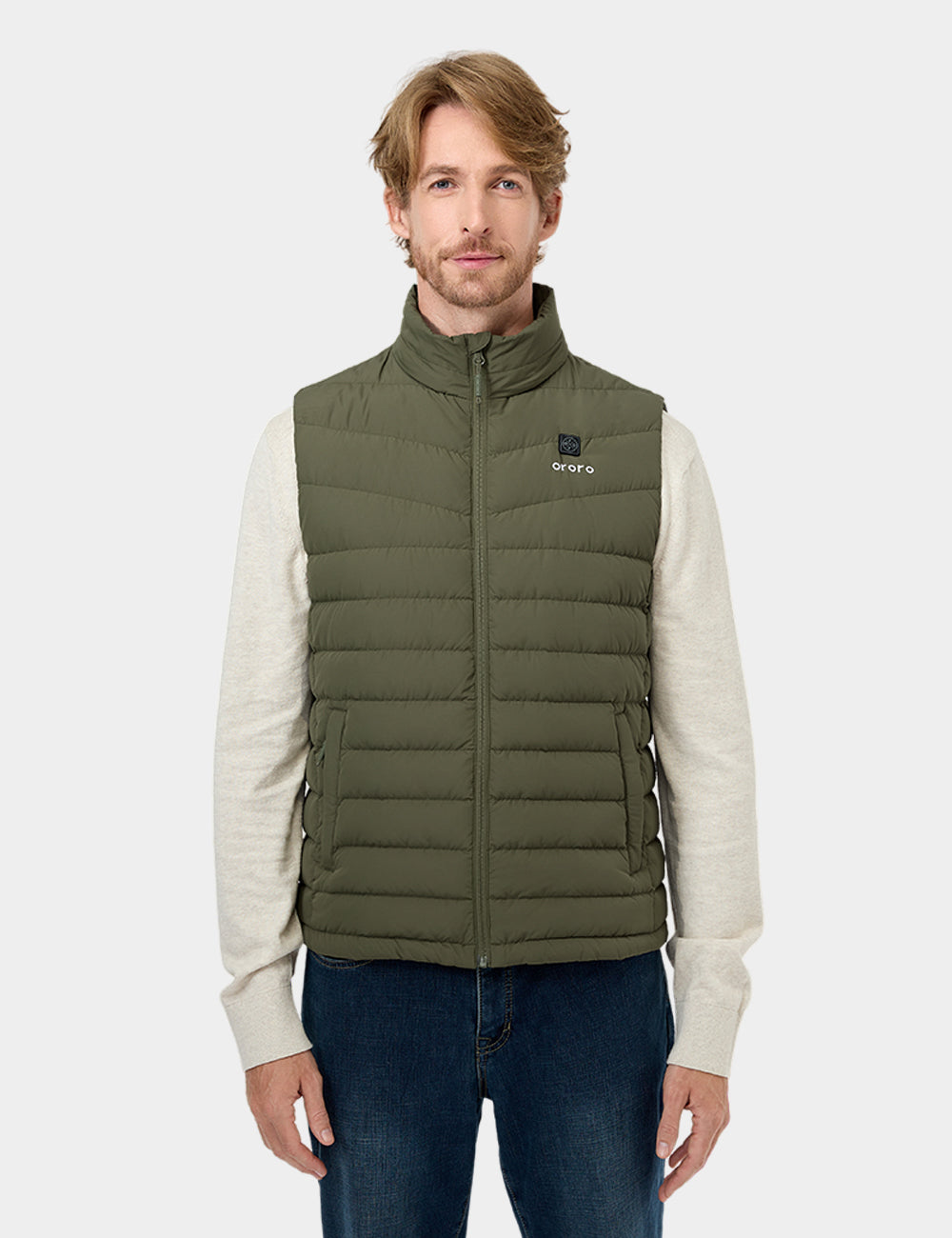 Doudoune Légère Chauffante Sans Manches pour Homme, Thumbnail 30