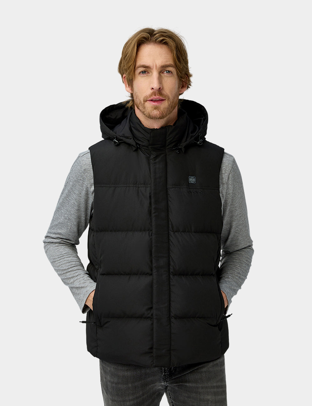 Men's Heated Down Vest (800-Fill), Thumbnail 4