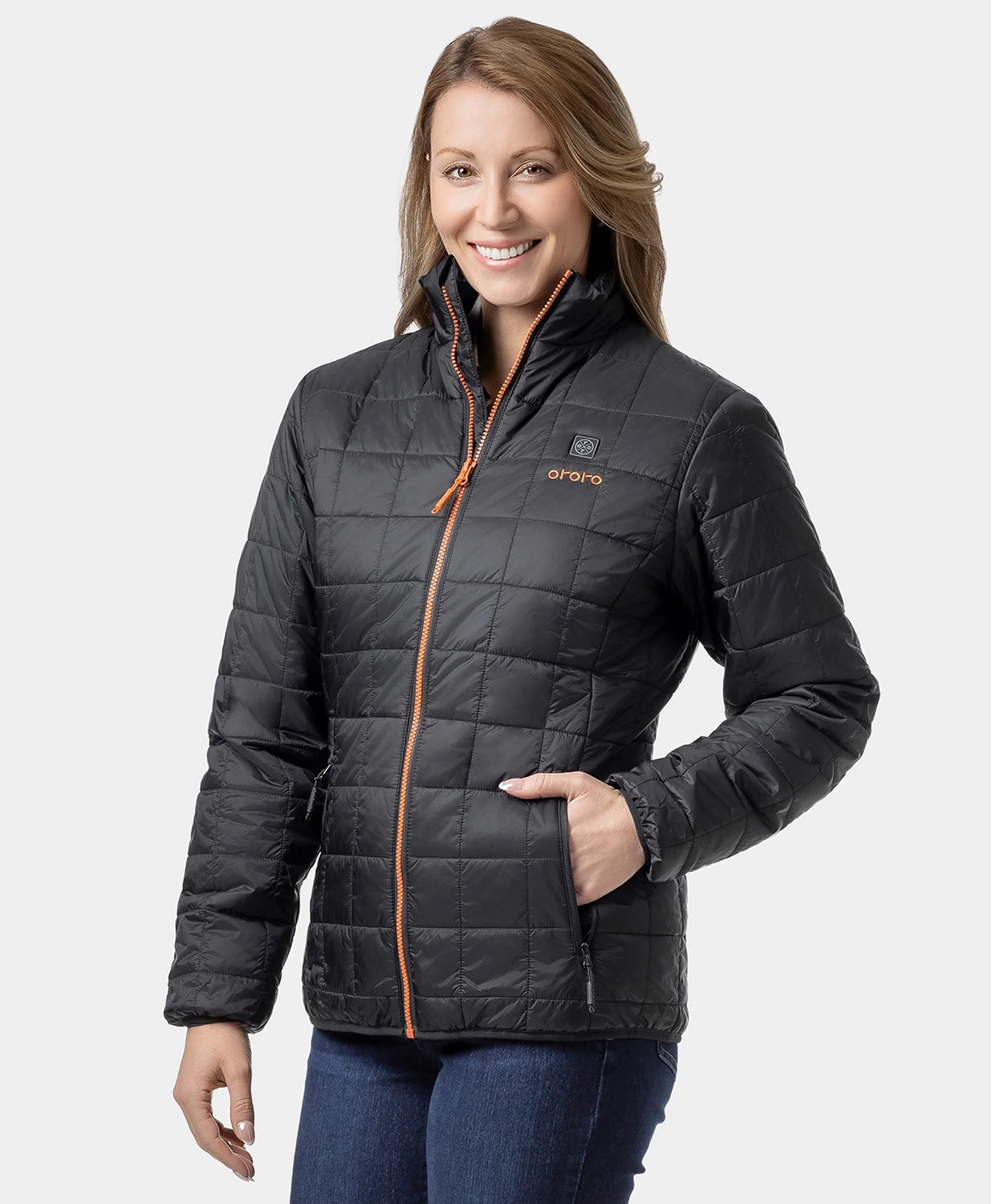 Prism Damen Beheizte Steppjacke