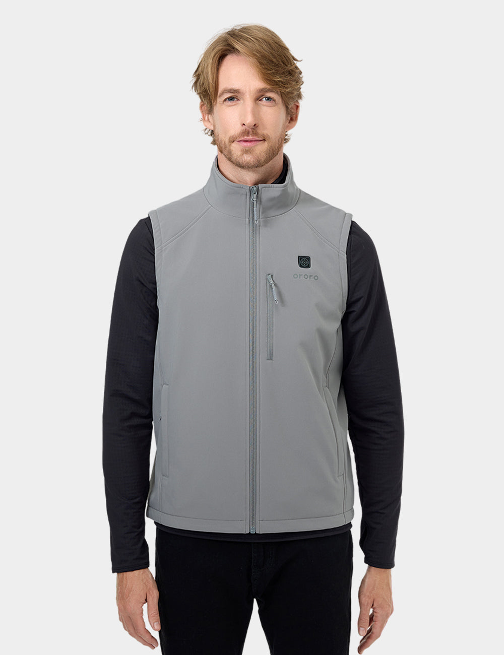 Softshell Gilet Chauffant pour Homme – Chauffage du Bas du Dos, Thumbnail 10