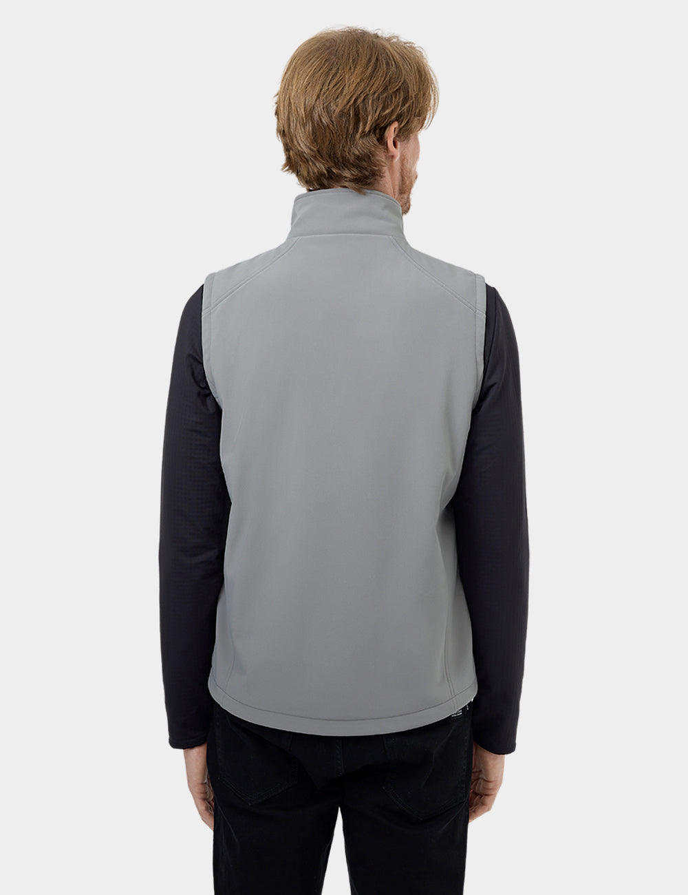 Softshell Gilet Chauffant pour Homme – Chauffage du Bas du Dos, Thumbnail 13