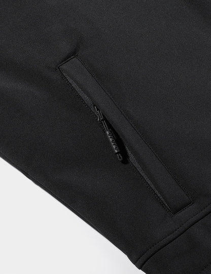 Endverkauf - Männer Klassische beheizbare Jacke - schwarz und blau