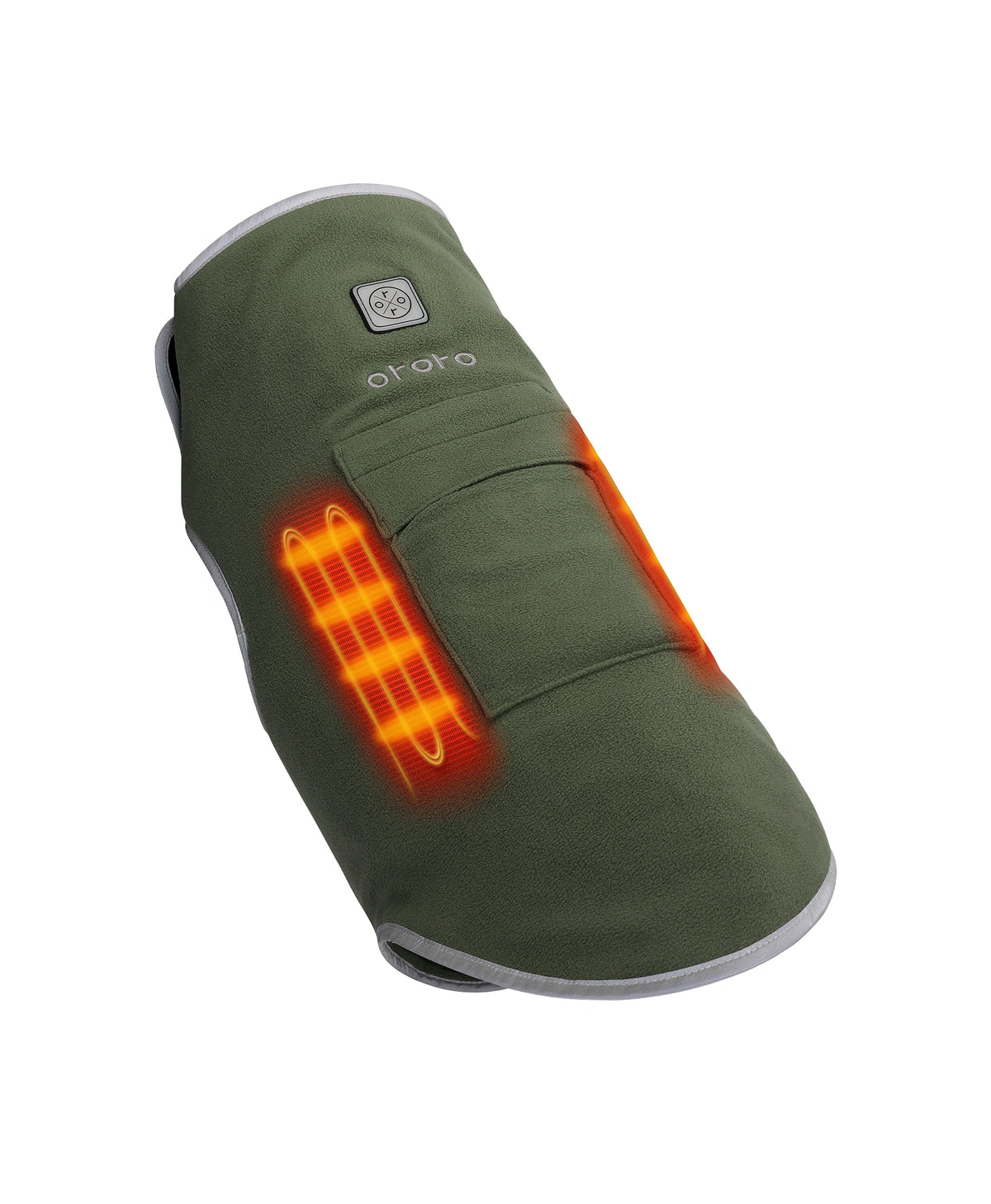 Fleecywoof Gilet Chauffant en Polaire pour Chien à 2 Zones