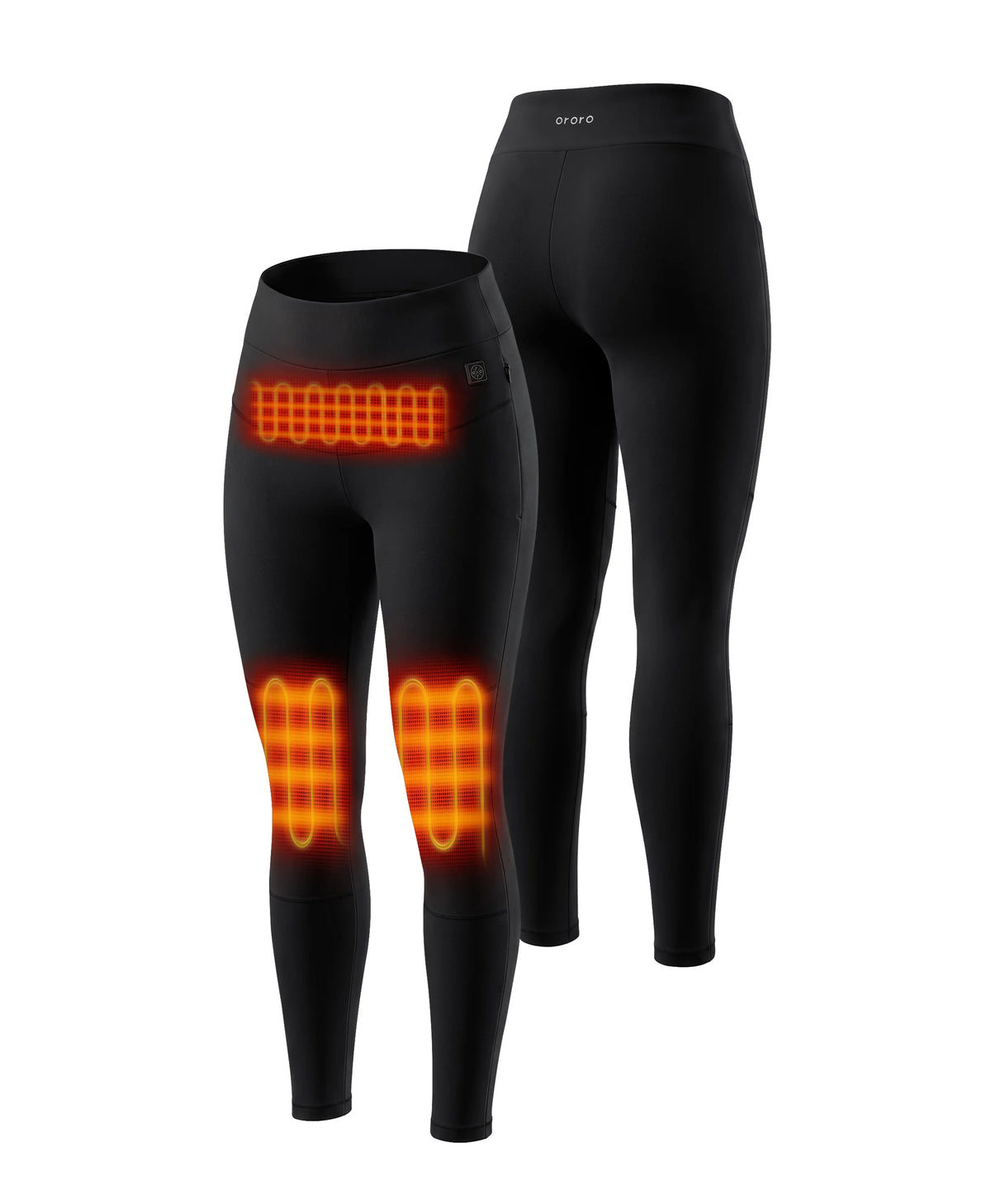 Sous-Pantalon Chauffant Femme à 3 Zones, Thumbnail 2
