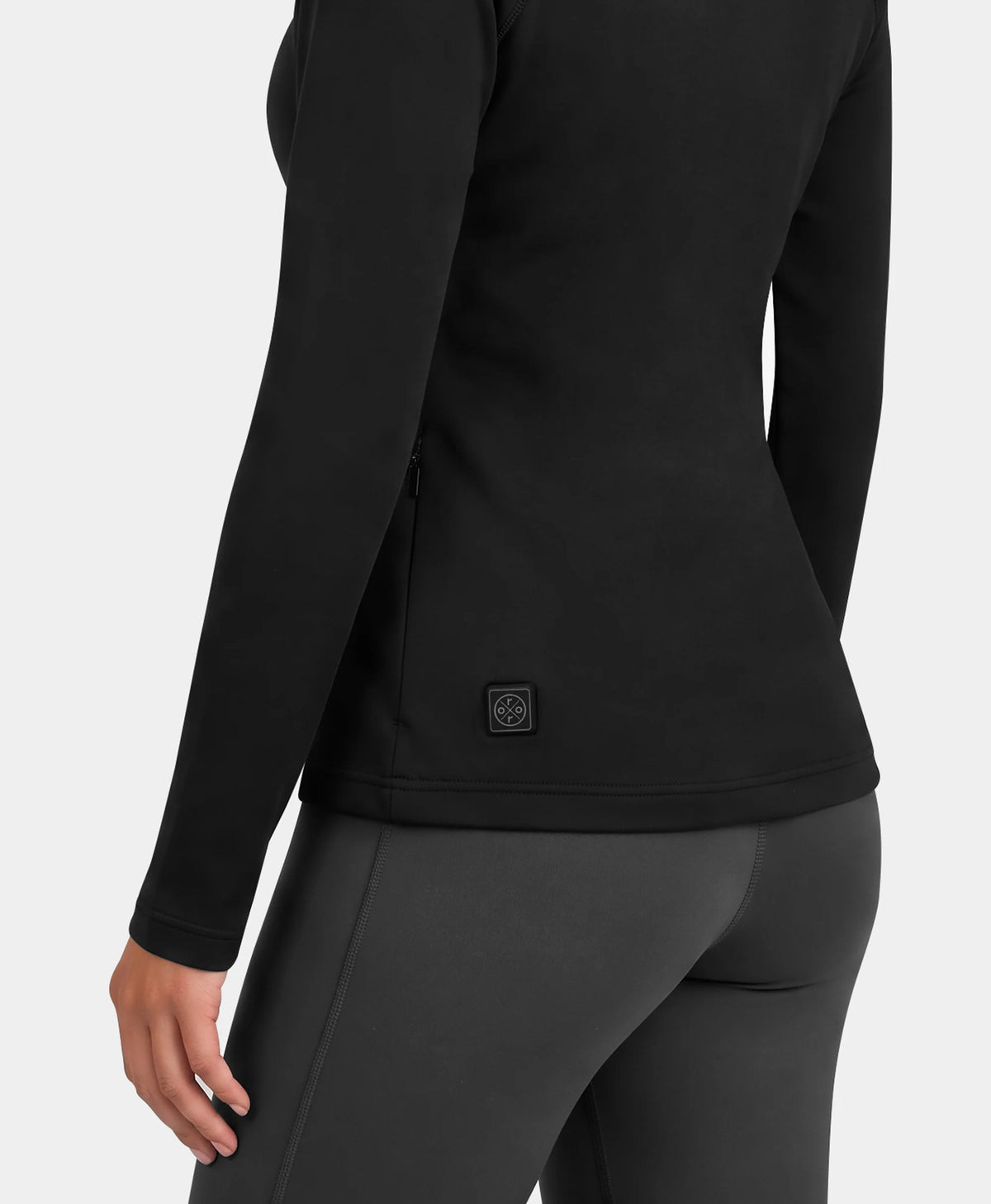 Haut Chauffant Première Couche Femme à Zip 1/4 et 2 Zones