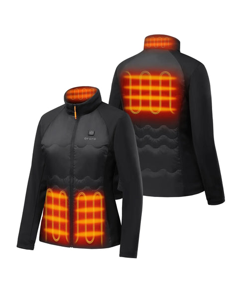 4 Heating zones: ?left & right pockets, mid-back and collar ,view 2