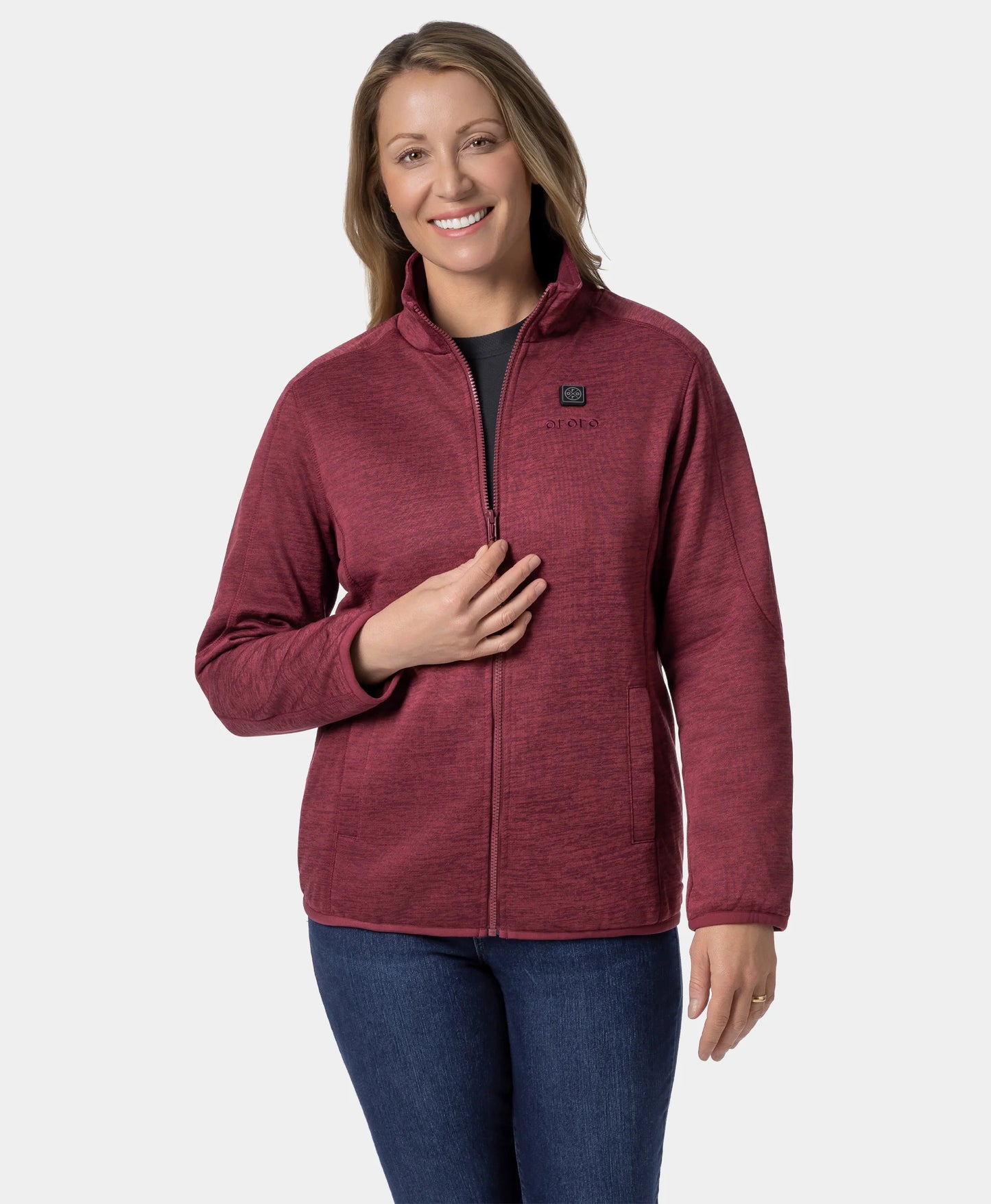 Veste Polaire Chauffante Zippée pour Femme