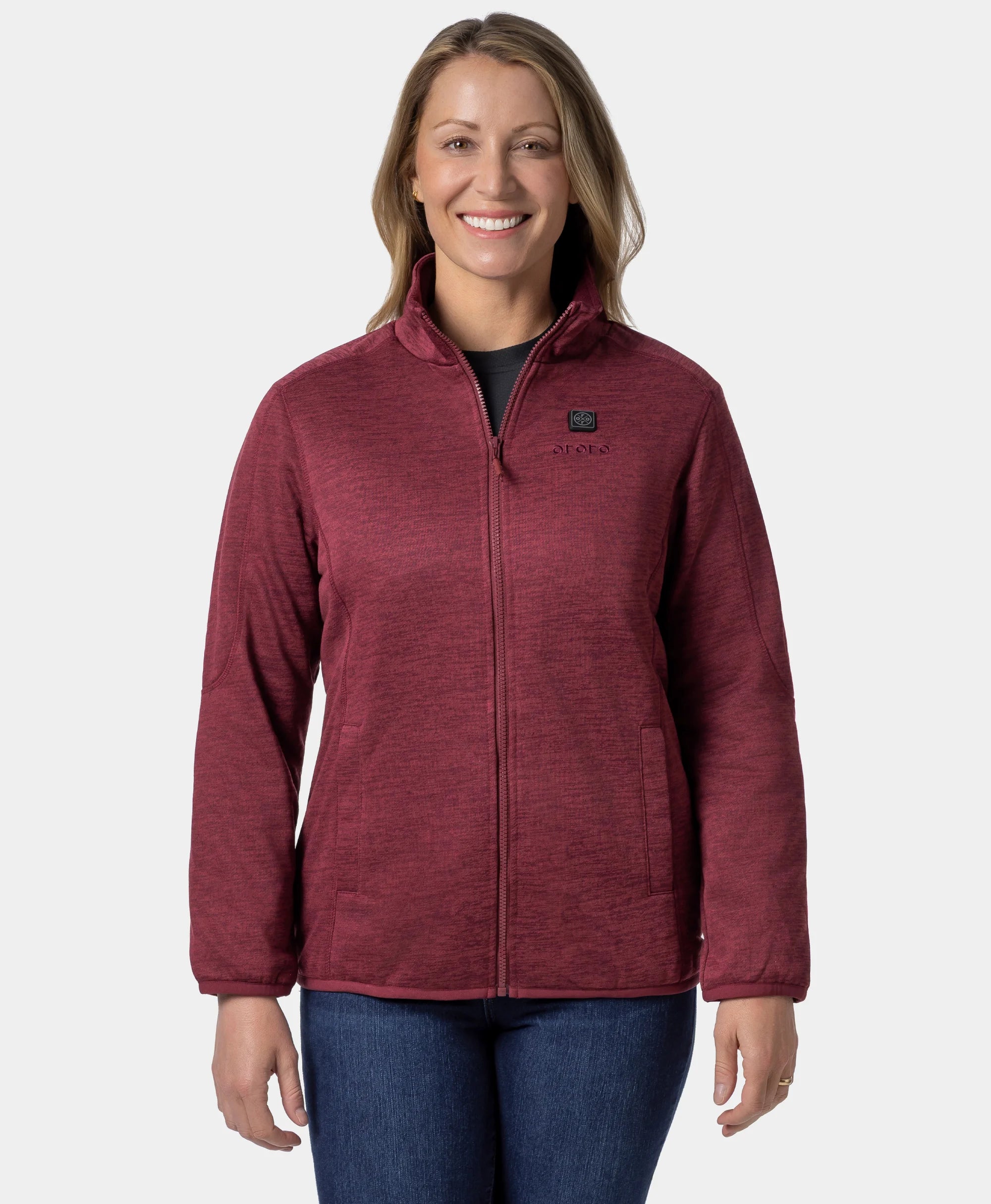 Veste Polaire Chauffante Zippée pour Femme, Thumbnail 18