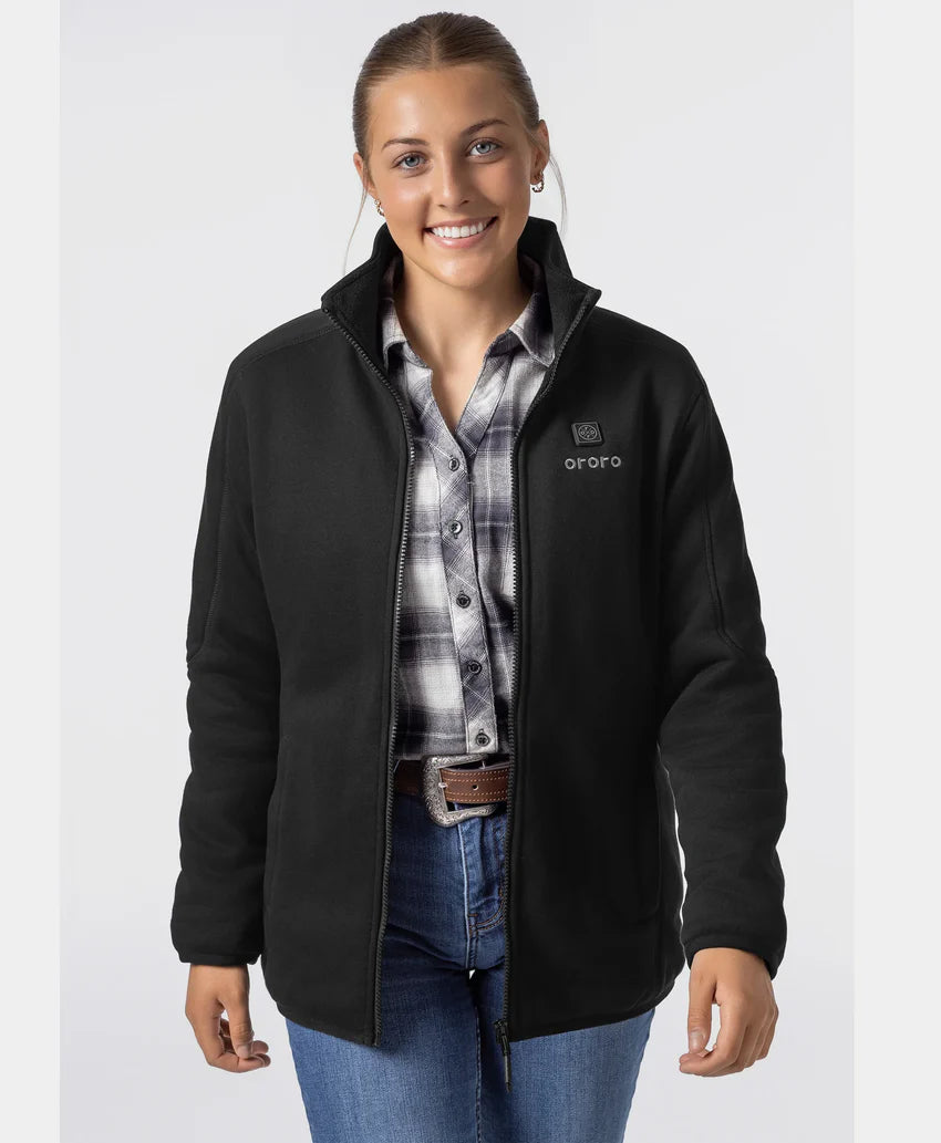 Women's Heated Full-Zip Fleece Jacket
