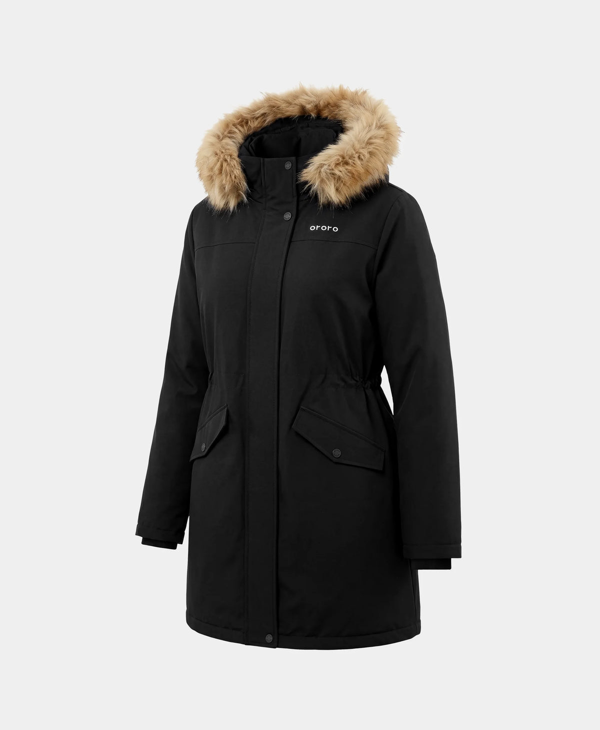 Parka Chauffante Classique Femme Engadin à 4 Zones, Thumbnail 5