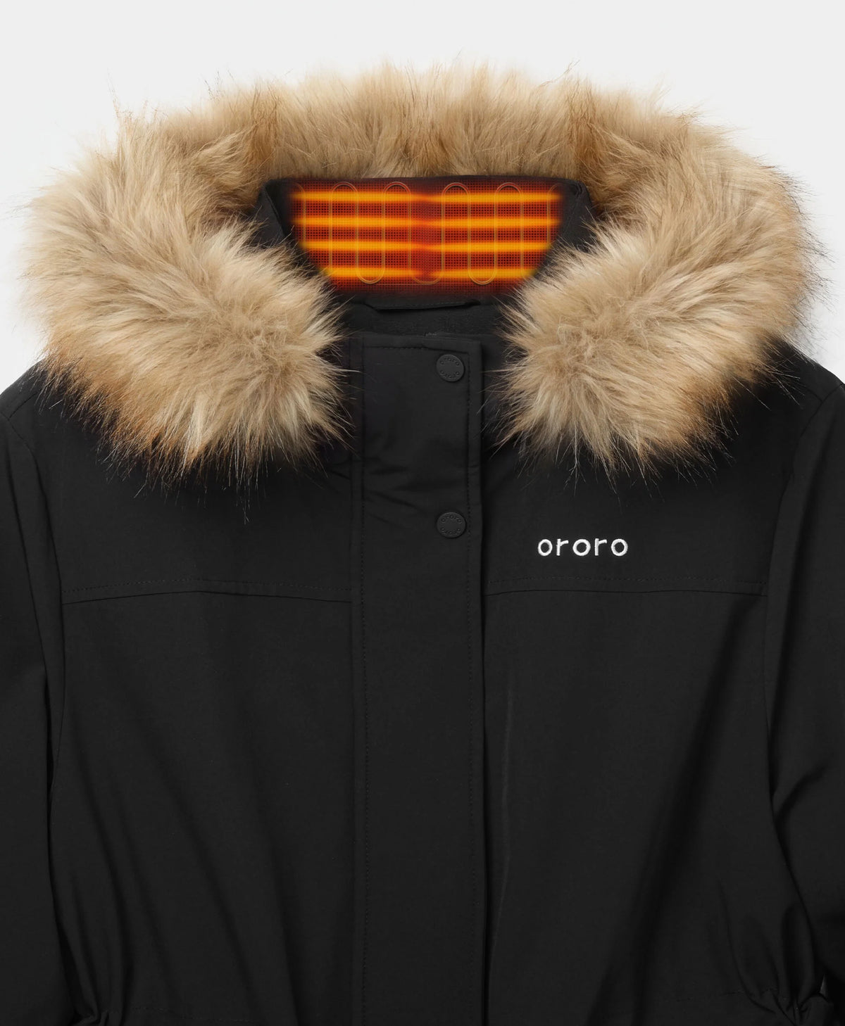 Parka Chauffante Classique Femme Engadin à 4 Zones