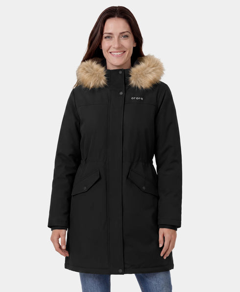 Parka Chauffante Classique Femme Engadin à 4 Zones ,view 1