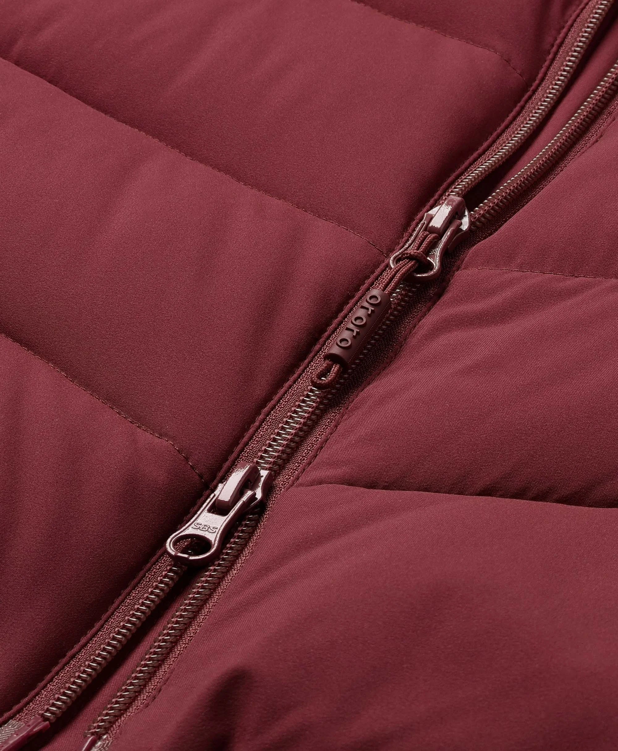 Two-way zipper