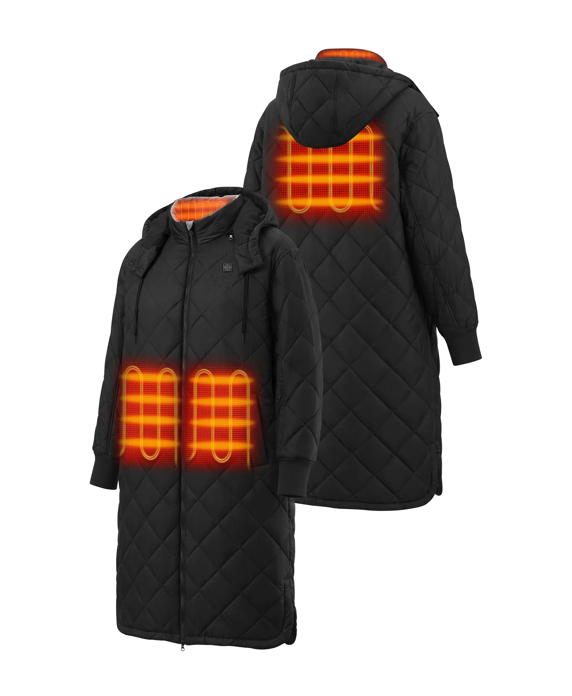 Parka chauffante Uptown pour femme avec capuche amovible, Thumbnail 11