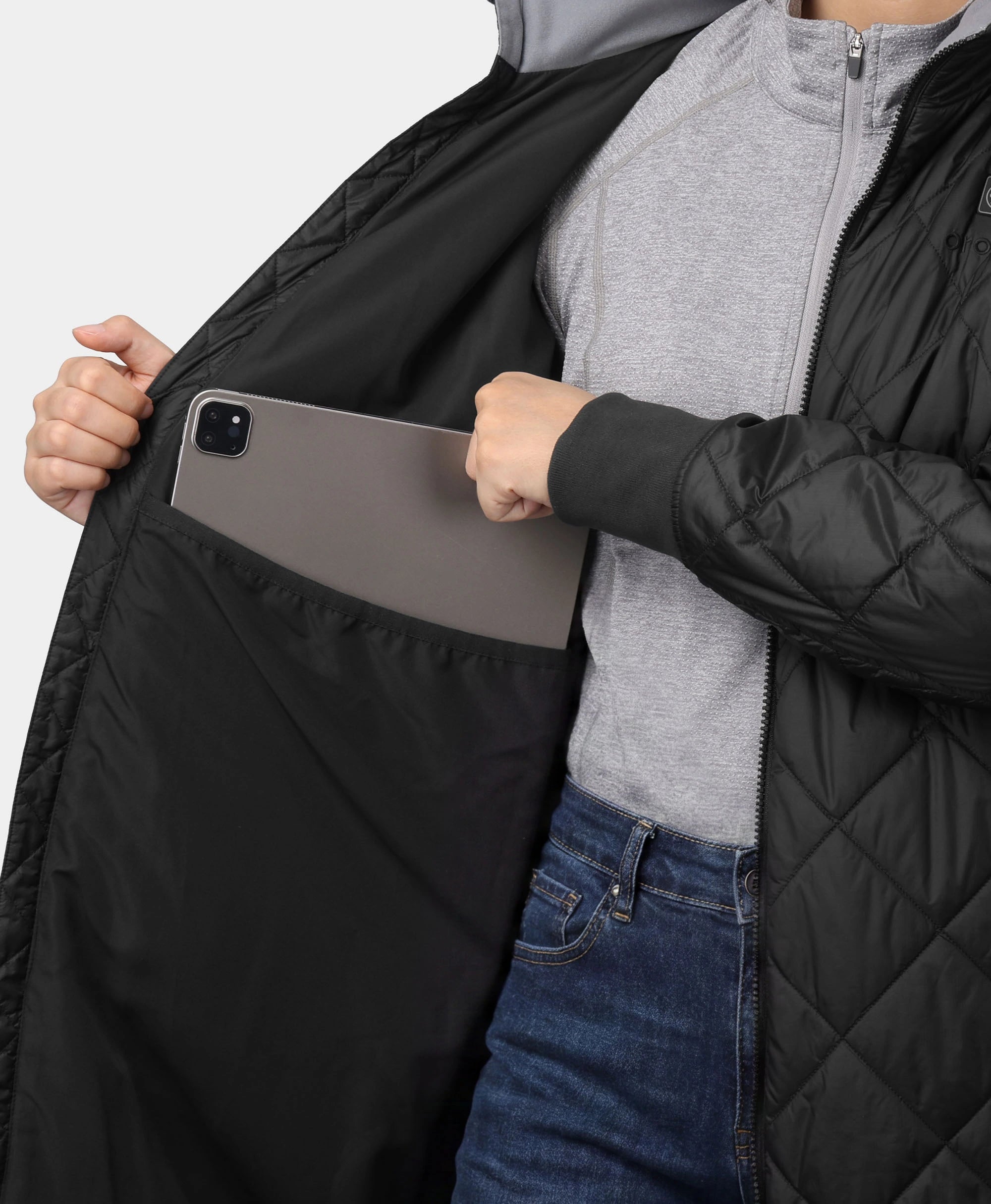 Parka chauffante Uptown pour femme avec capuche amovible, Thumbnail 16