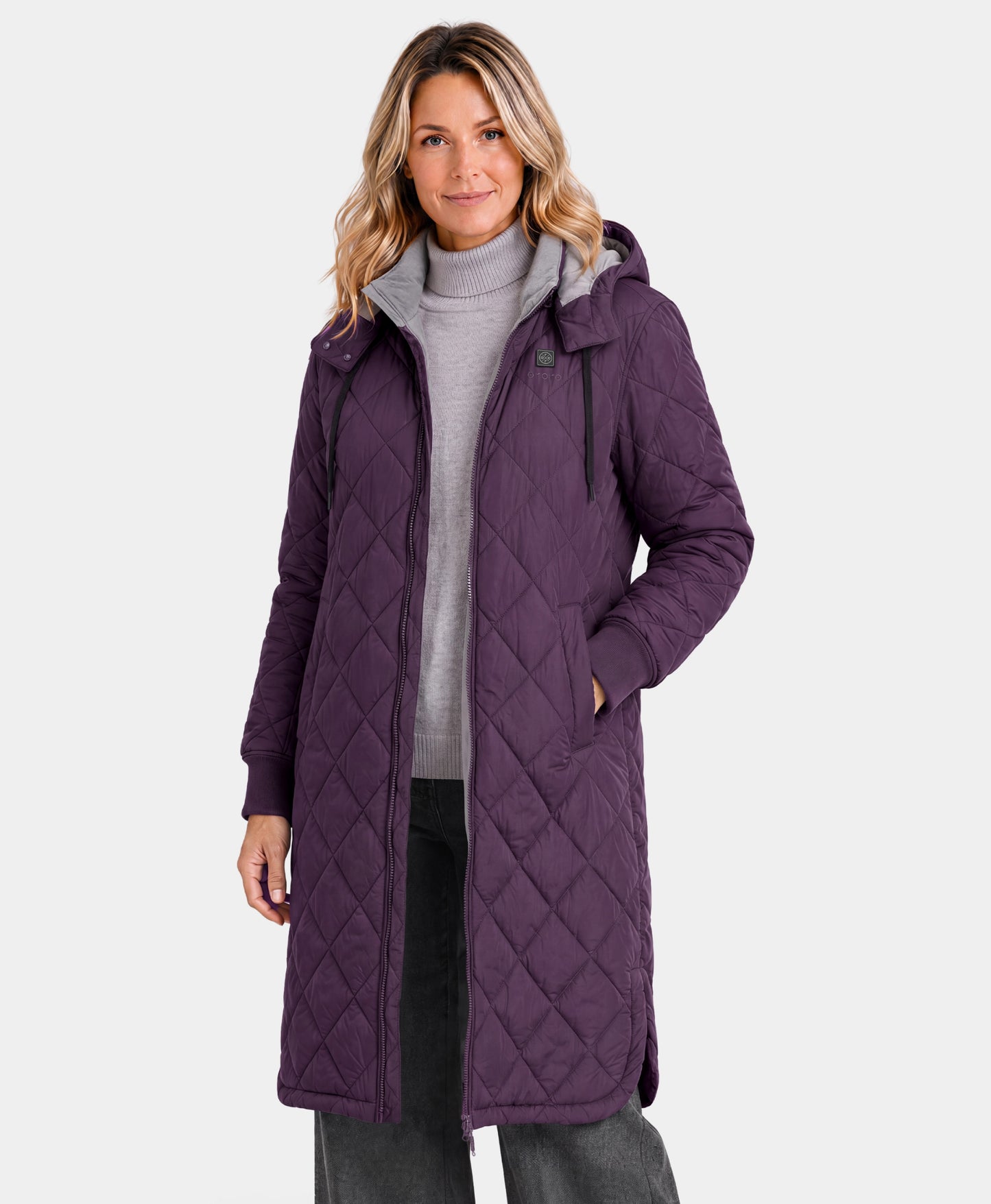 Parka chauffante Uptown pour femme avec capuche amovible