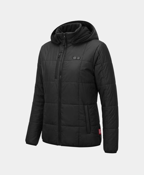 Veste Matelassée Chauffante Femme Overland à 7 Zones avec Capuche Chauffante ,view 1