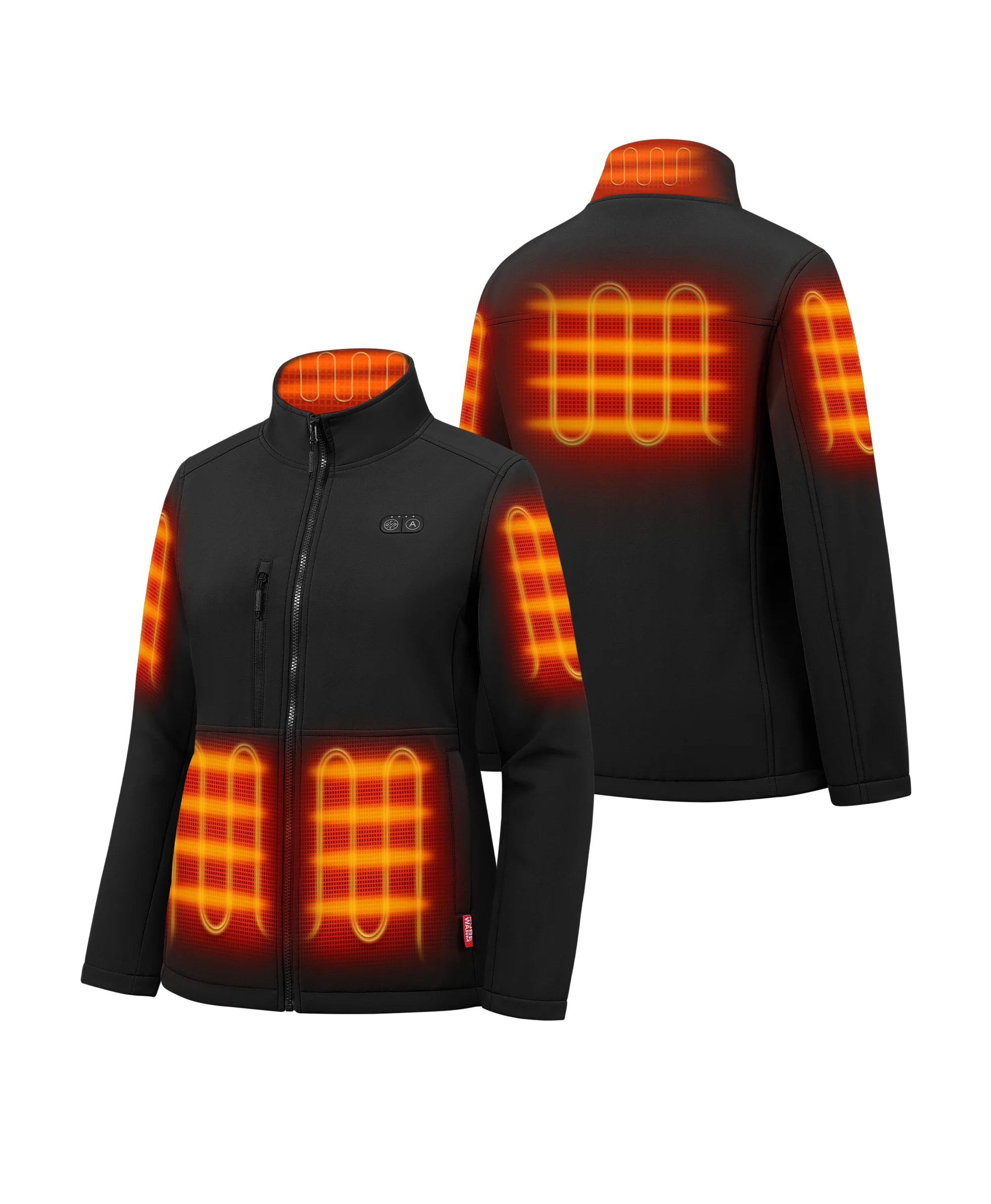 Maverick SureWarm® Women's 6-Zone Dual-Control Heated Softshell Jacket, Thumbnail 14