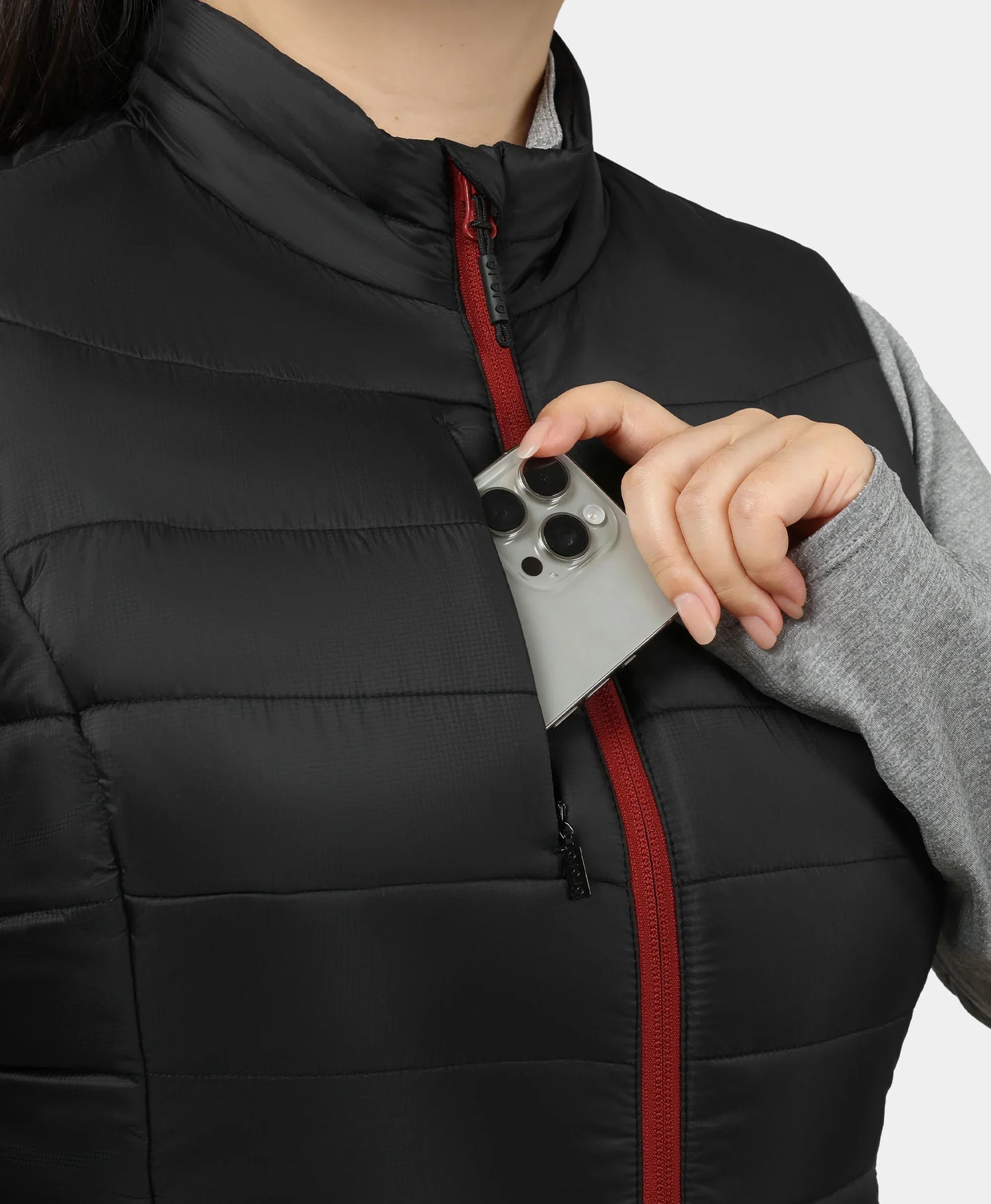 Secure Zippered Pockets