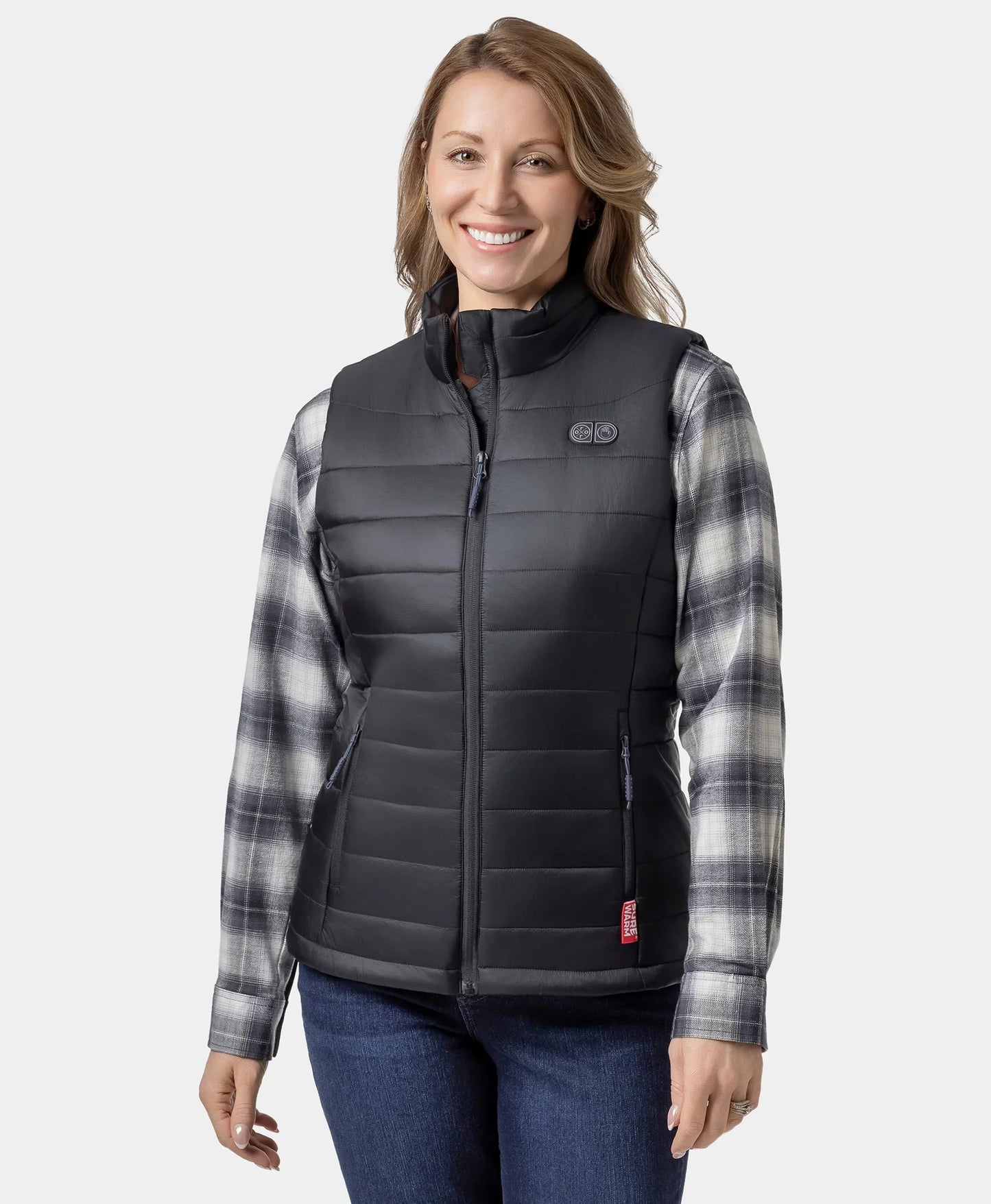 Women's 7-Zone Classic Heated Vest (Lower Back)