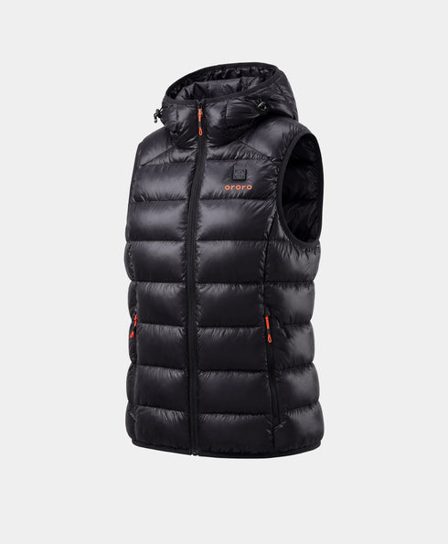 Aero Gilet Chauffant Femme en Duvet Compressible à 5 Zones ,view 1