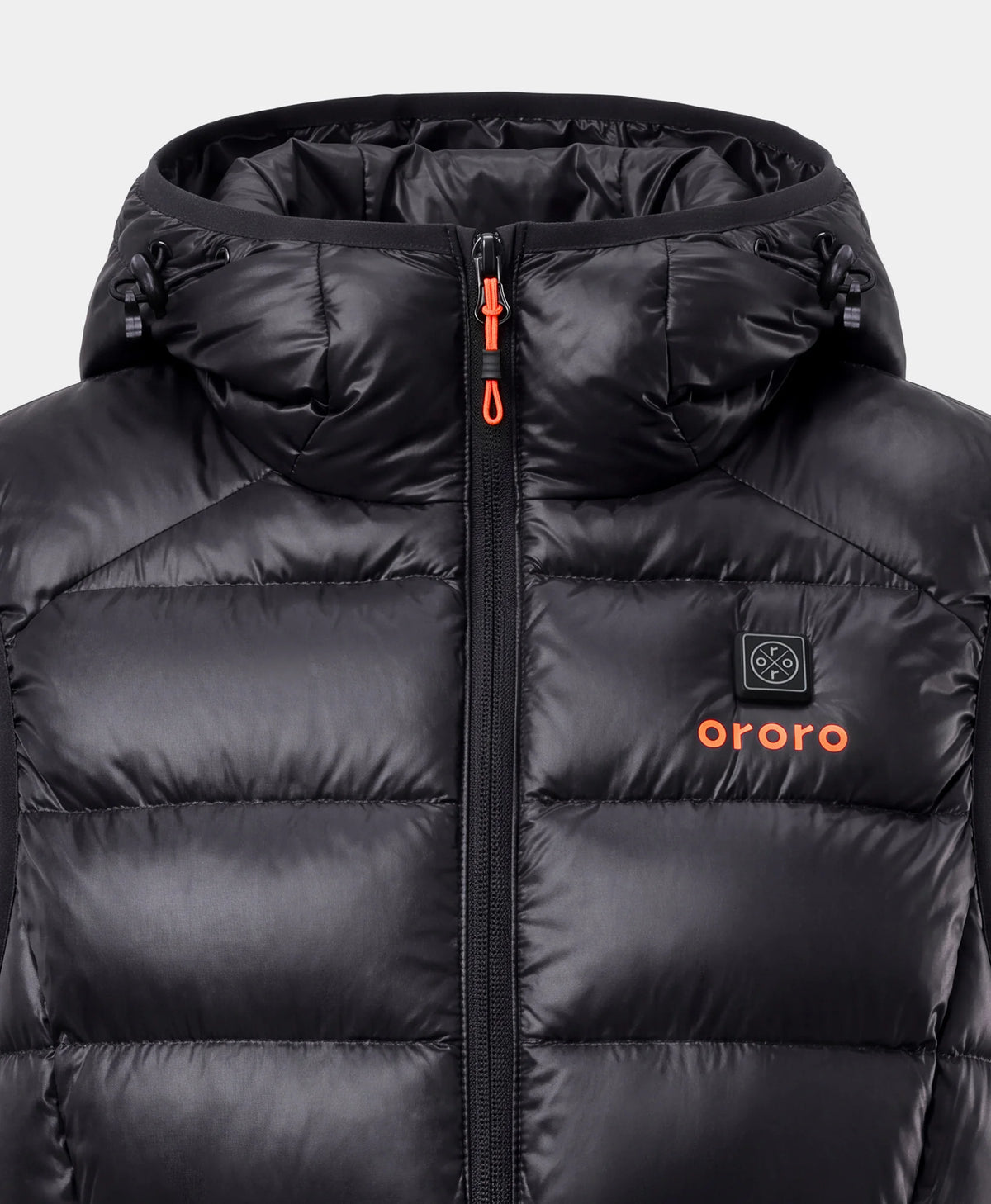 Aero Gilet Chauffant Femme en Duvet Compressible à 5 Zones