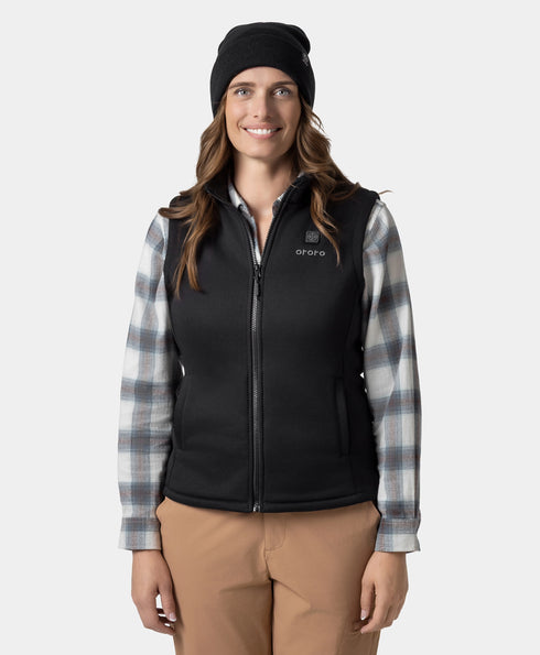 Gilet Chauffant en Polaire pour Femme ,view 1