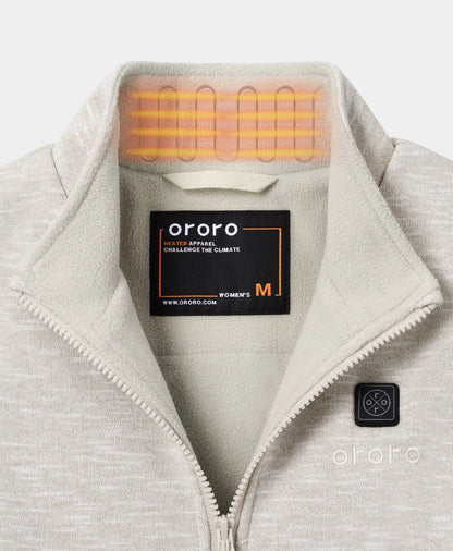 Frauen beheizbare Fleeceweste (2025)