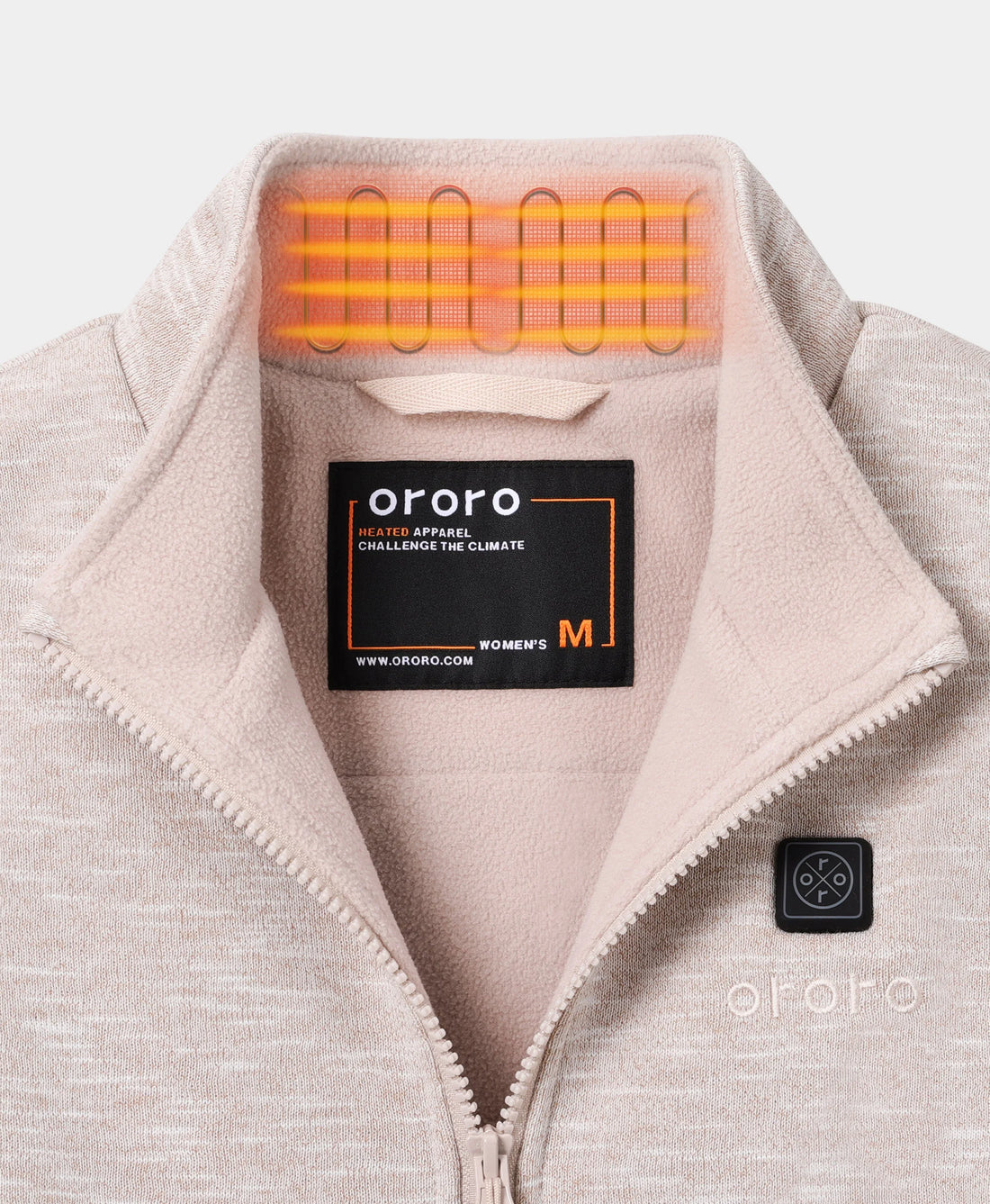 Frauen beheizbare Fleeceweste (2025)