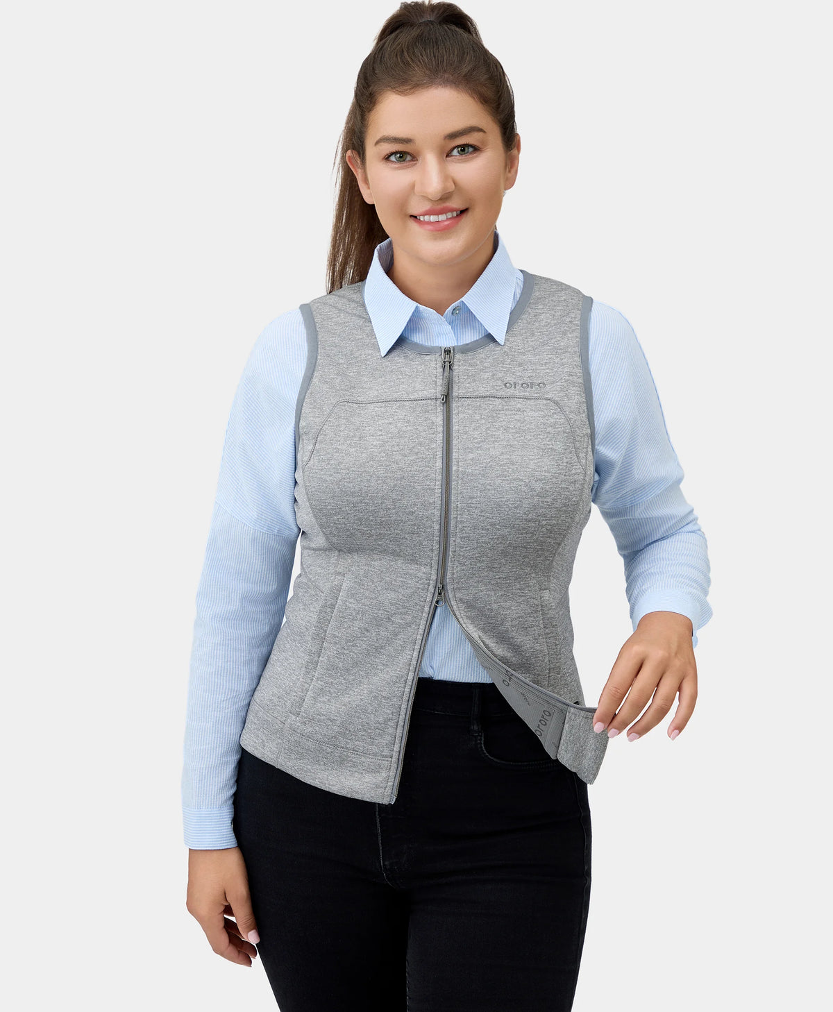 Suzanne Gilet Chauffant Femme Sans Manches