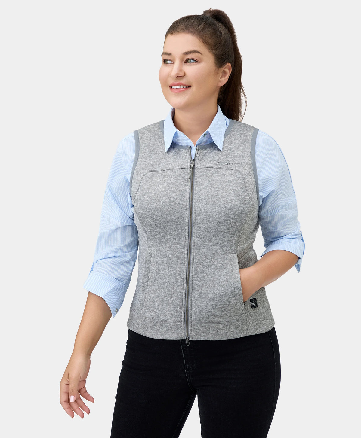 Suzanne Gilet Chauffant Femme Sans Manches, Thumbnail 6