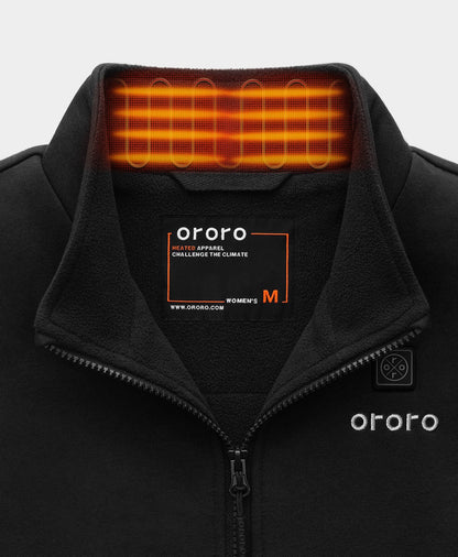Frauen beheizbare Fleeceweste (2025)