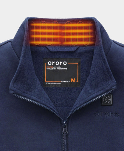 Frauen beheizbare Fleeceweste (2025)