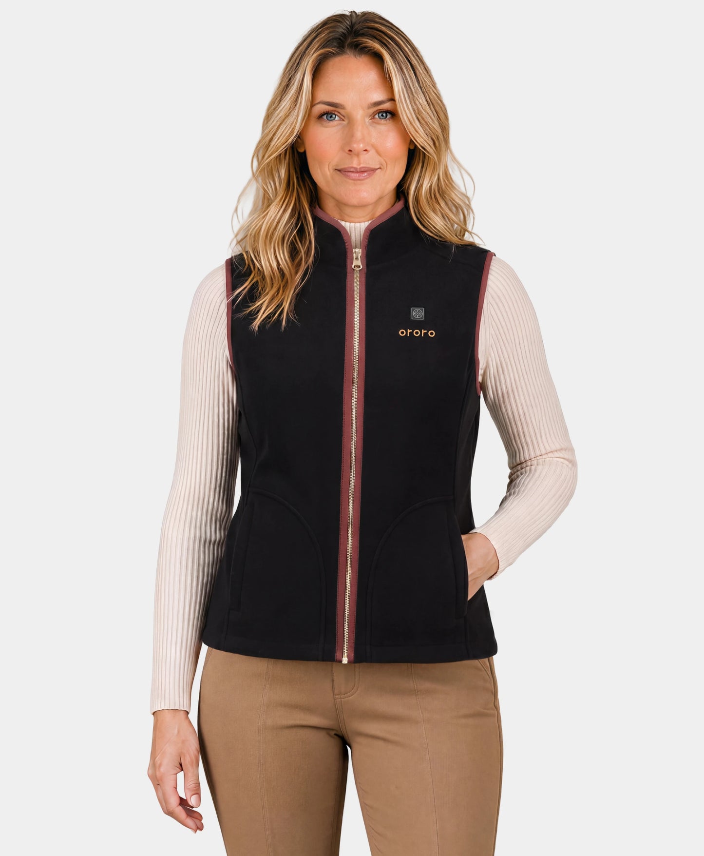 Gilet Chauffant en Laine Femme Ascot à 4 Zones
