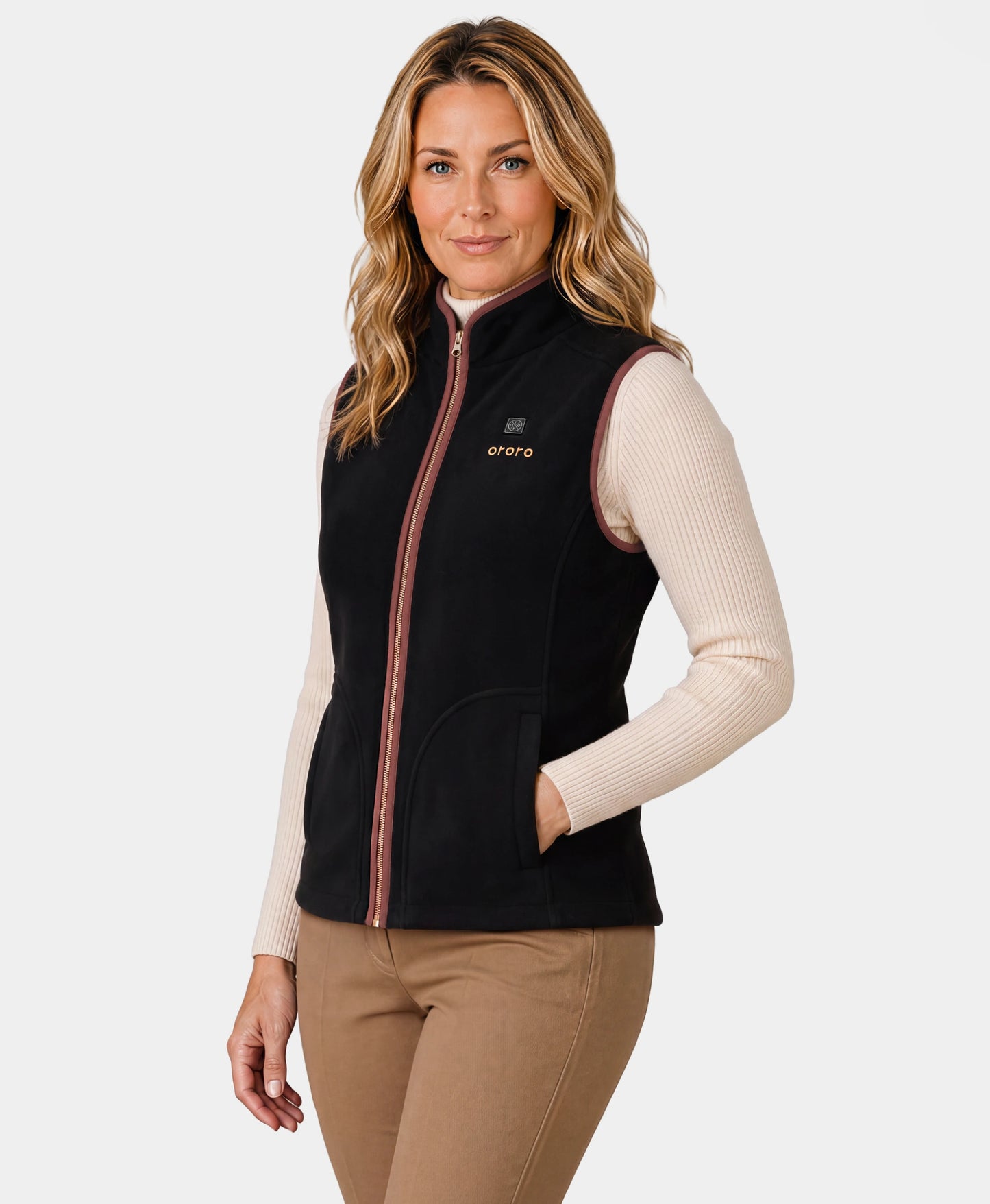 Gilet Chauffant en Laine Femme Ascot à 4 Zones