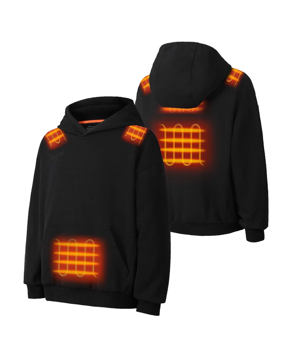 Toasty Kids' 5-Zone Heated Pullover Hoodie, Thumbnail 11