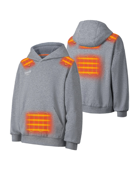 Toasty Kids' 5-Zone Heated Pullover Hoodie ,view 2