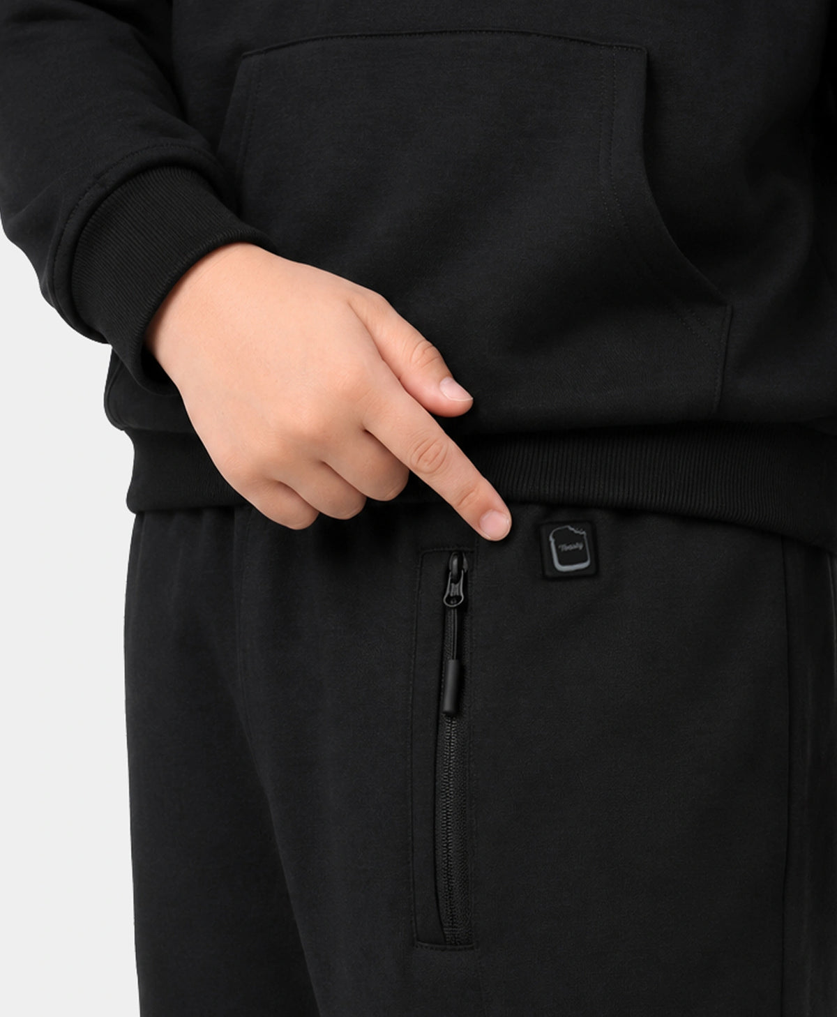 Toasty Kids' 3-Zone Heated Fleece Sweatpants