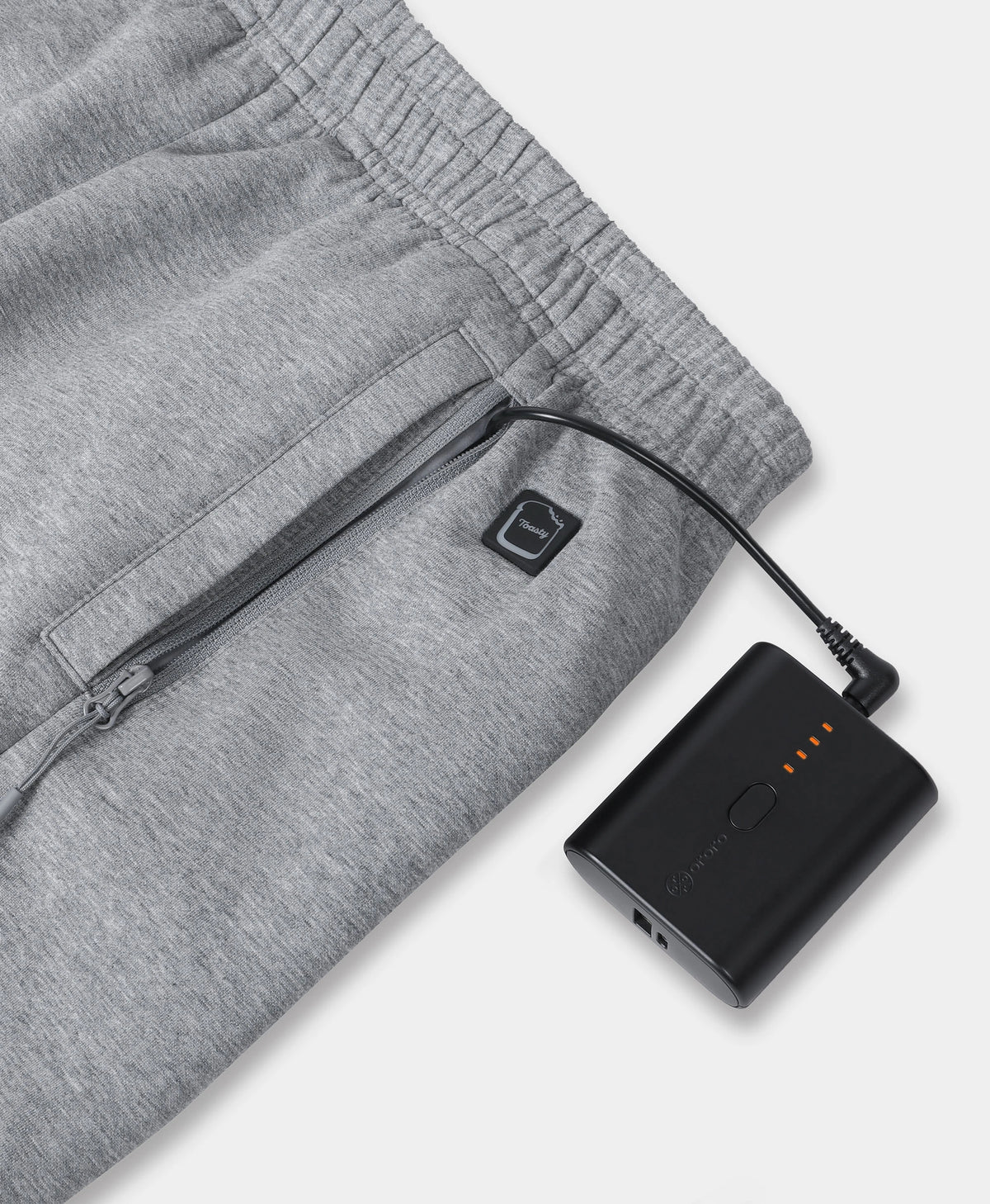 Toasty Kids' 3-Zone Heated Fleece Sweatpants, Thumbnail 6