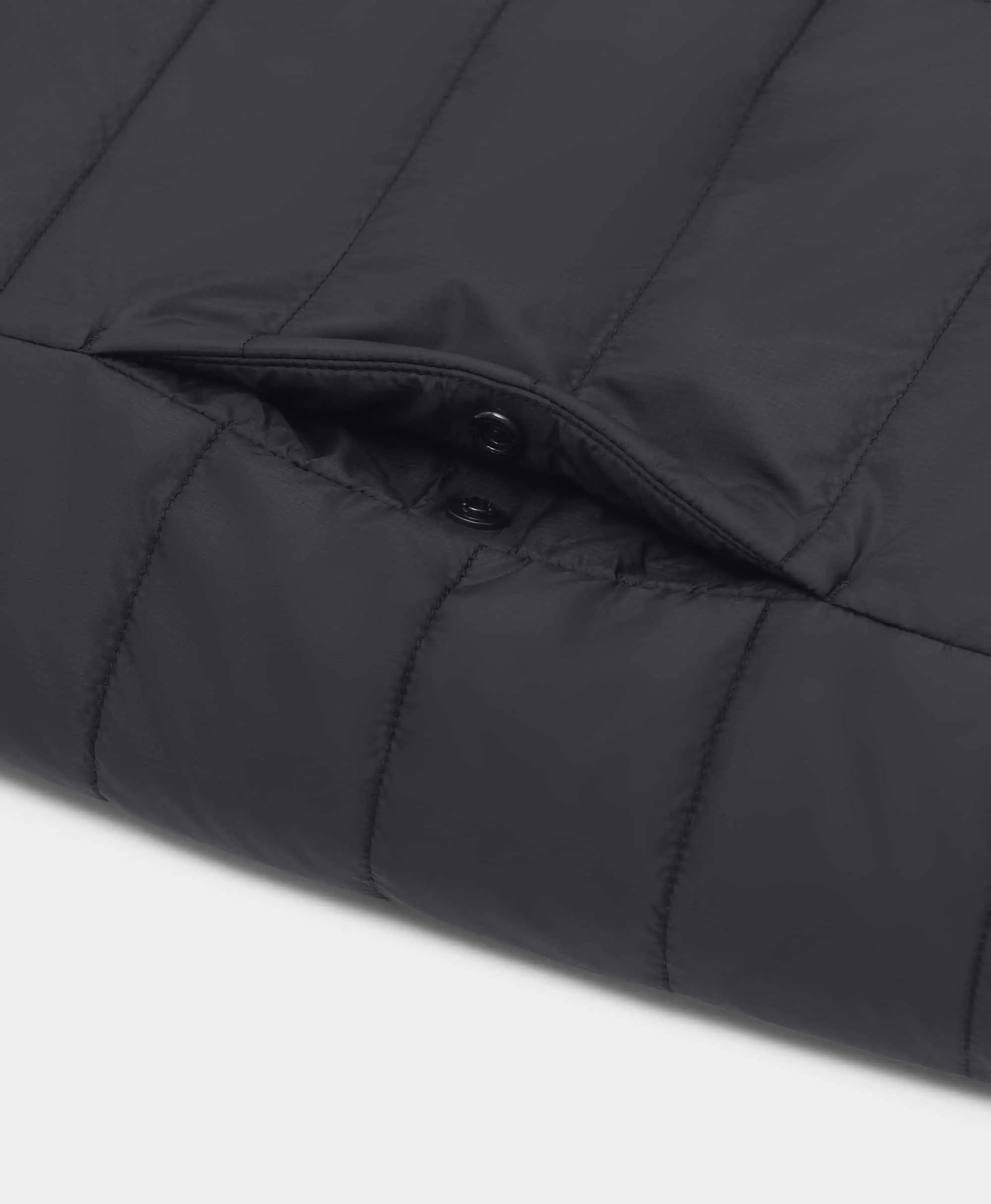 Button-Closed Side Pockets