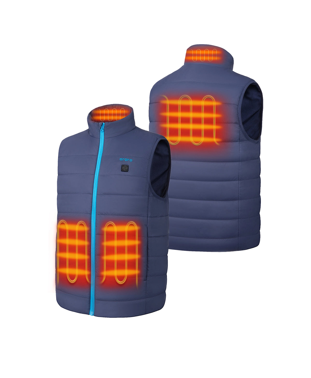 Gilet chauffant classique 4 zones pour enfants