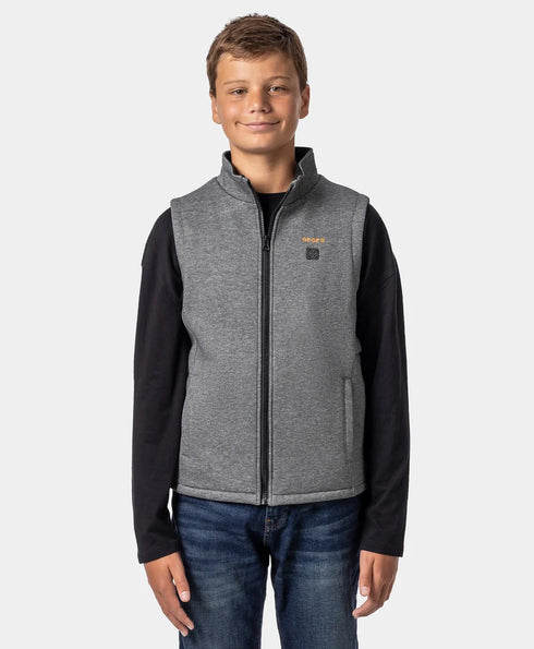 Gilet Chauffant en Polaire Enfant à 4 Zones ,view 1