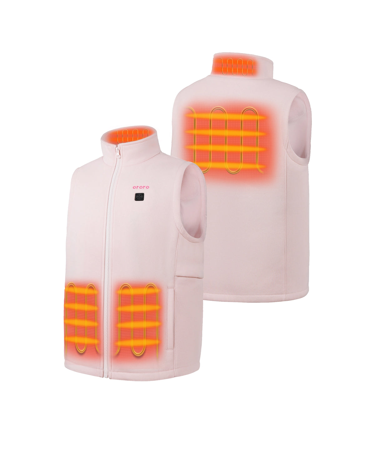 Gilet Chauffant en Polaire Enfant à 4 Zones