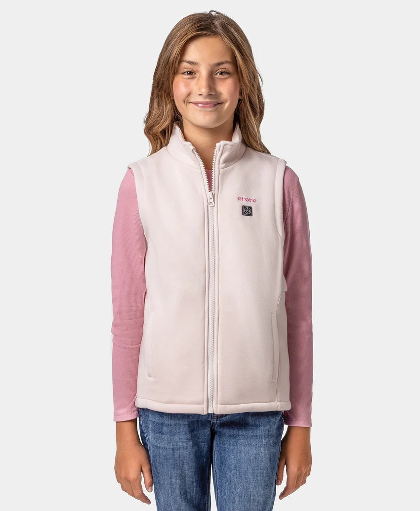 Gilet Chauffant en Polaire Enfant à 4 Zones