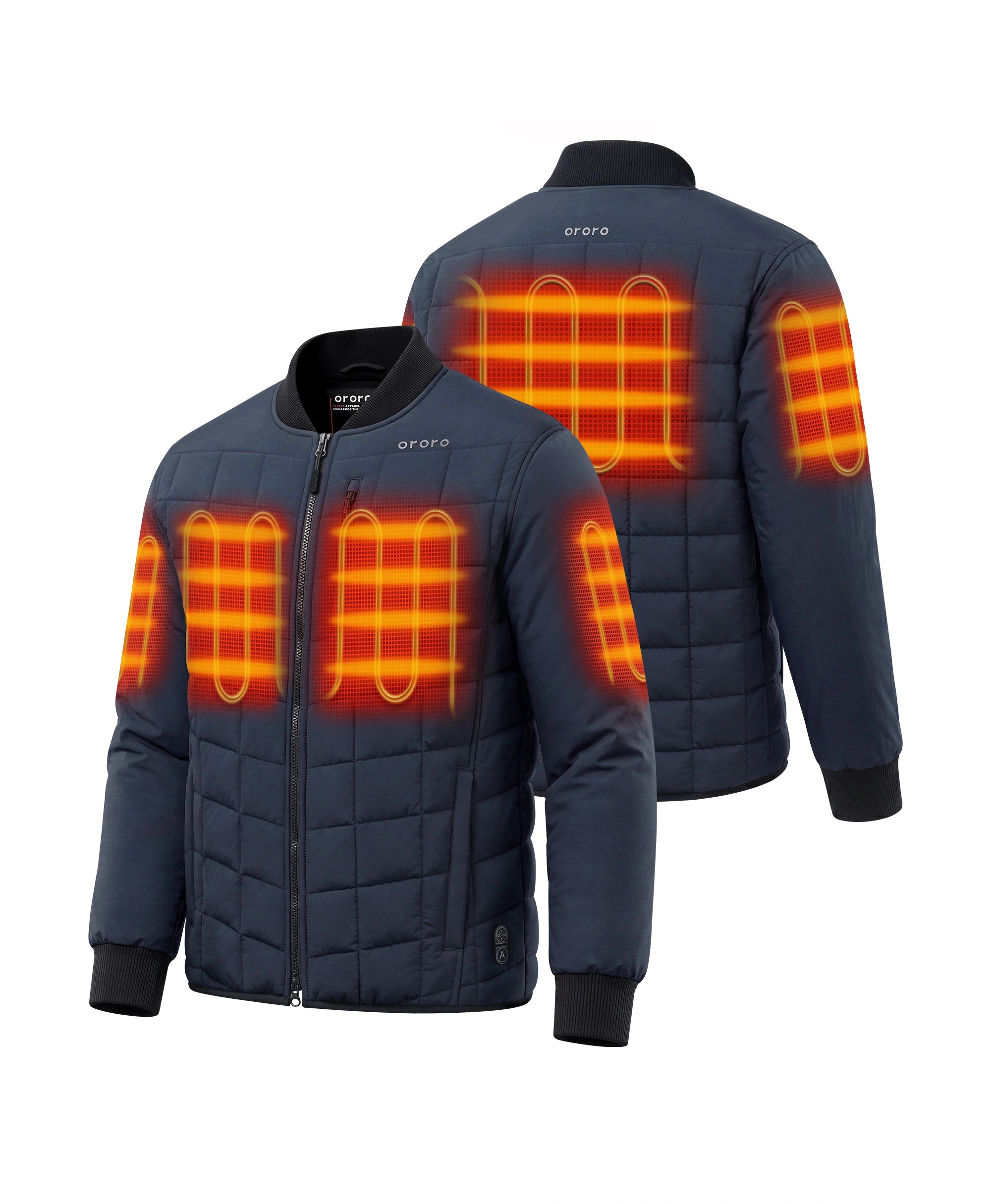Scranton Veste Bomber Chauffante Homme à 5 Zones, Thumbnail 2