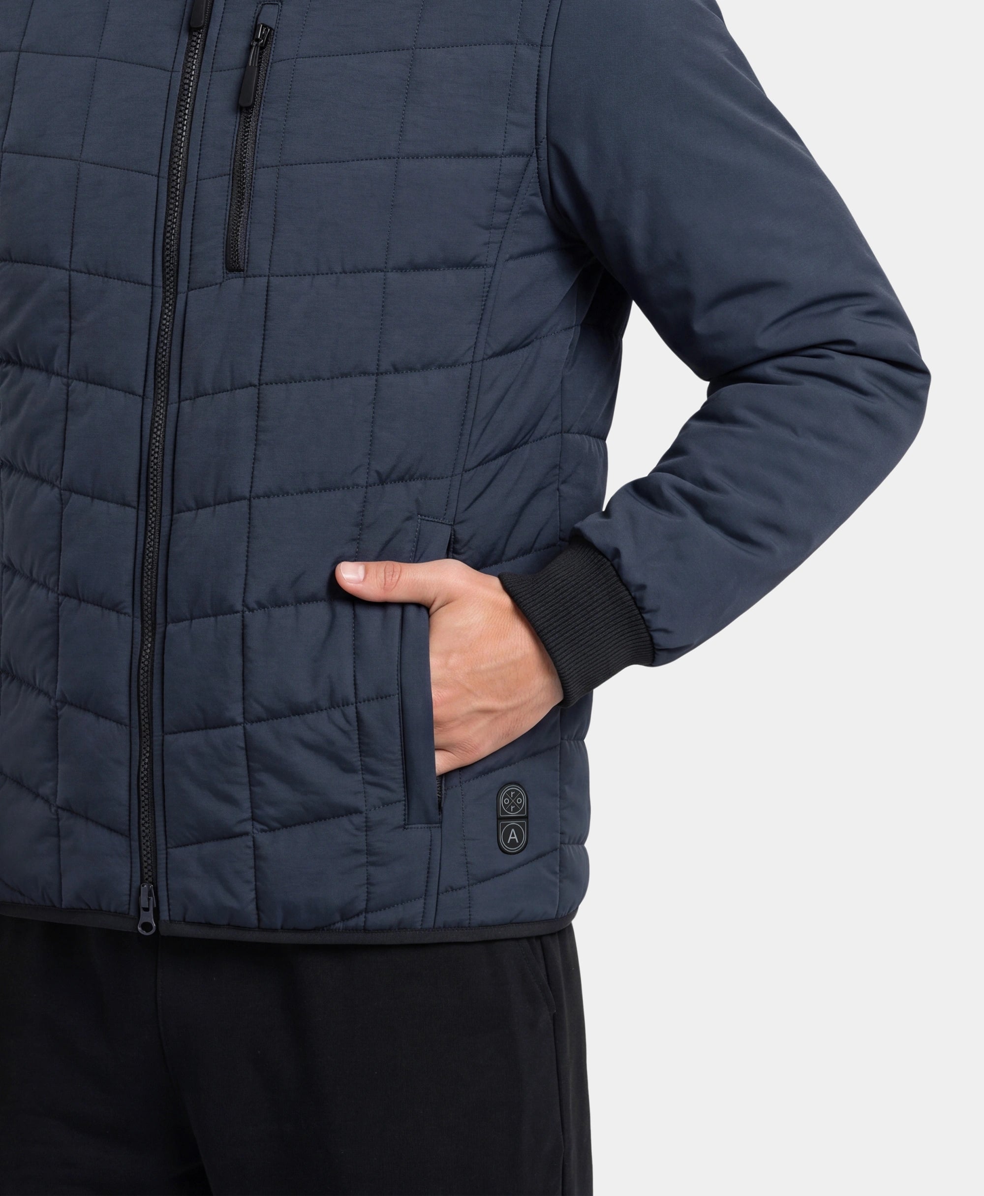 Scranton Veste Bomber Chauffante Homme à 5 Zones, Thumbnail 5