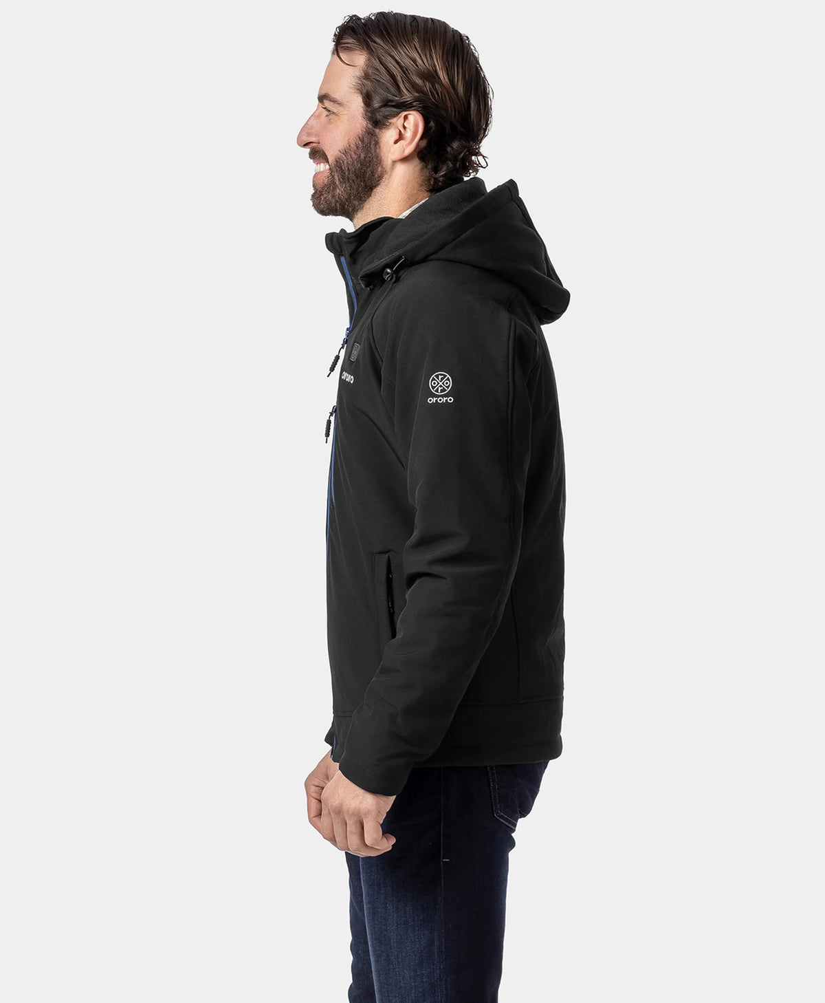 Veste Chauffante Classique Homme - 4 Zones Chauffantes, Thumbnail 5