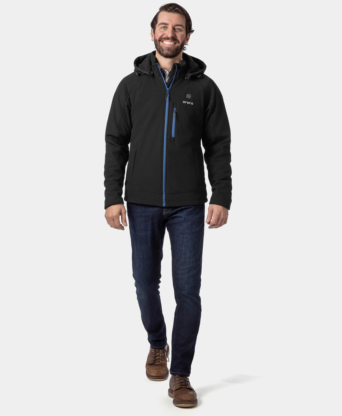 Veste Chauffante Classique Homme - 4 Zones Chauffantes