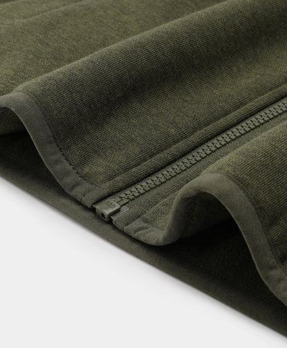 Männer beheizbare Fleecejacke mit Reißverschluss